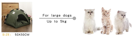 Cozy Pet Tent Bed-1