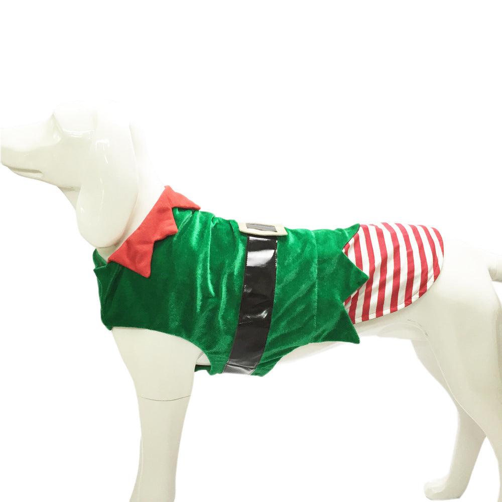 Festive Dog Christmas Costume-3