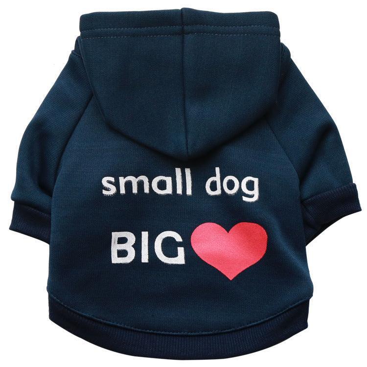 Cozy Dog Fleece Printed Clothes-2
