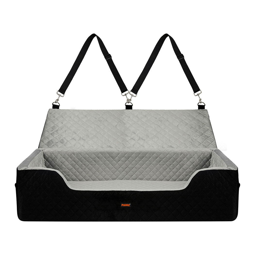 Dog Car Booster Seat Belt Pet Safe Protector Travel Bed-0