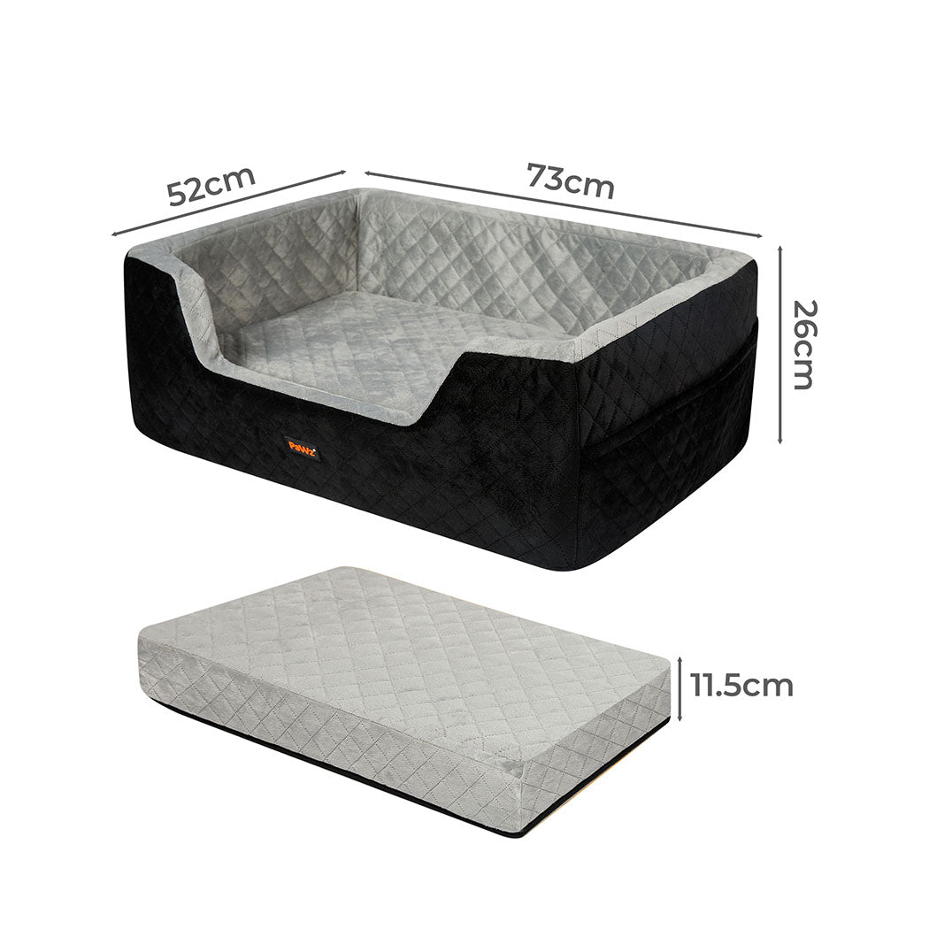 Dog or Cat Car Booster Seat Belt Pet Safe Protector Travel Bed-1