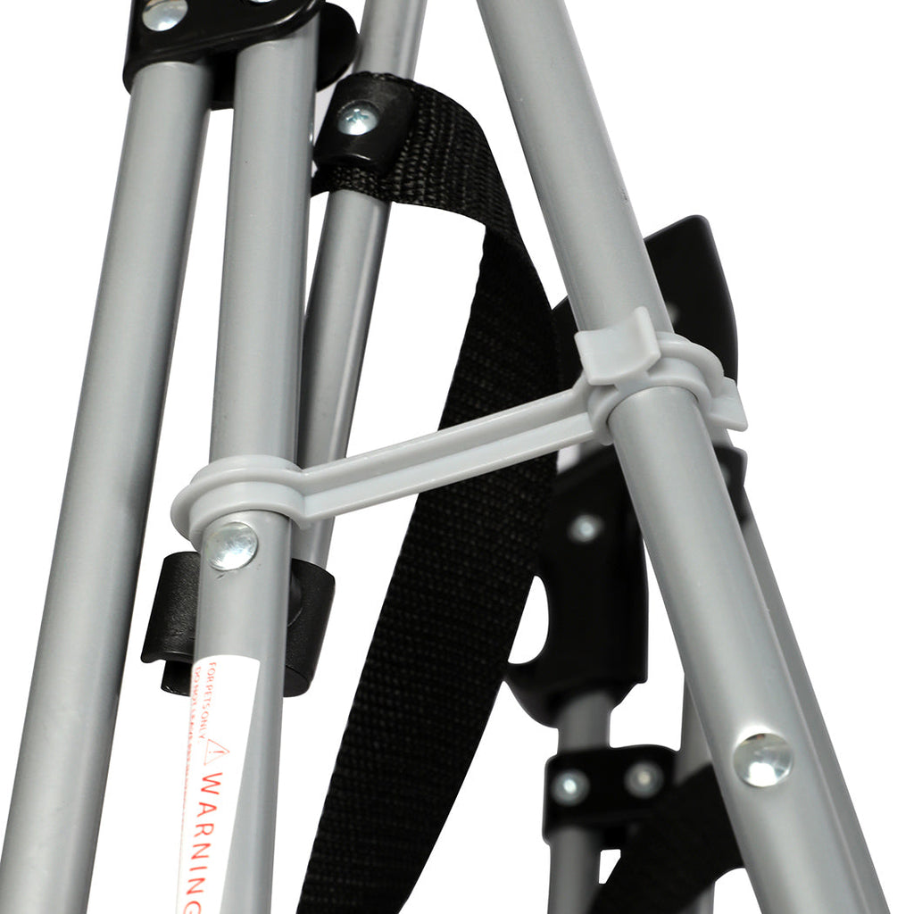 Pet Stroller Dog Cat Carrier Foldable Pink-4