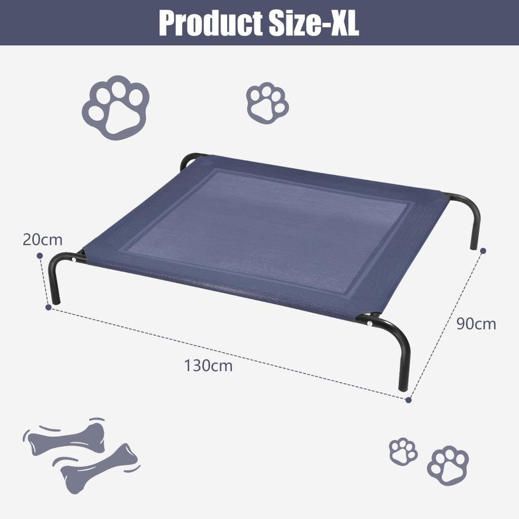 Elevated Pet Bed for Large Dogs Cot for Indoor &amp Outdoor-XL-3